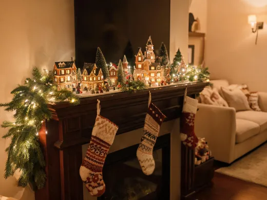 Home holiday display